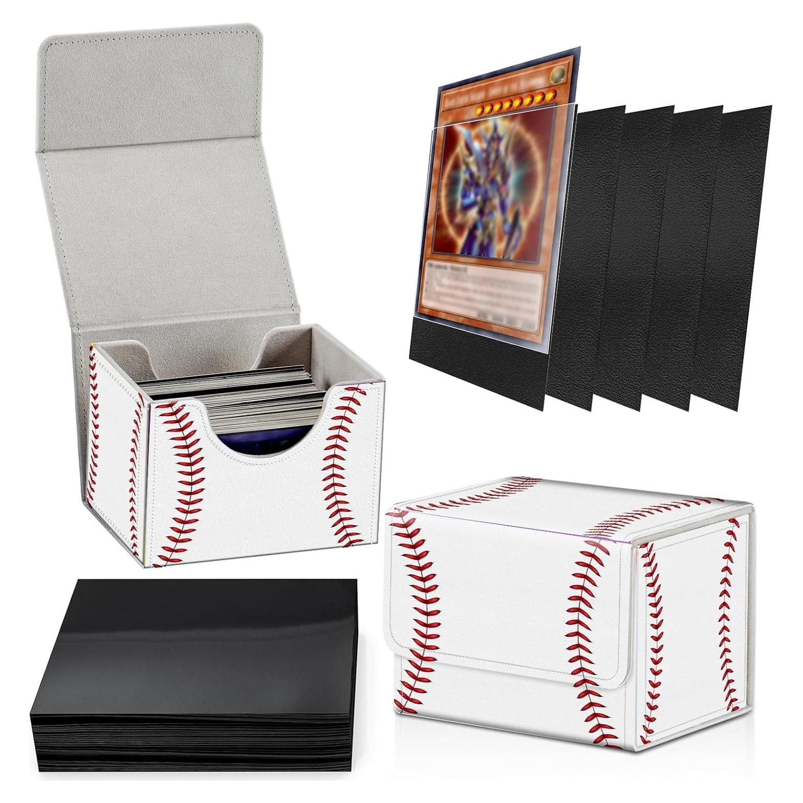 Caja de Barajas SROJDHFJB con 100 Fundas Negras para Cartas