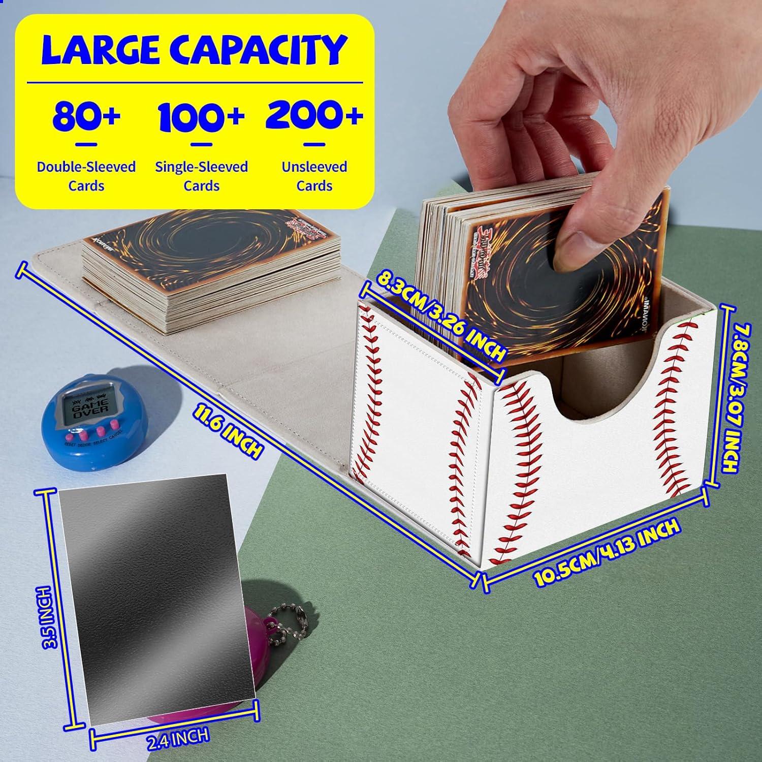 Caja de Barajas SROJDHFJB con 100 Fundas Negras para Cartas