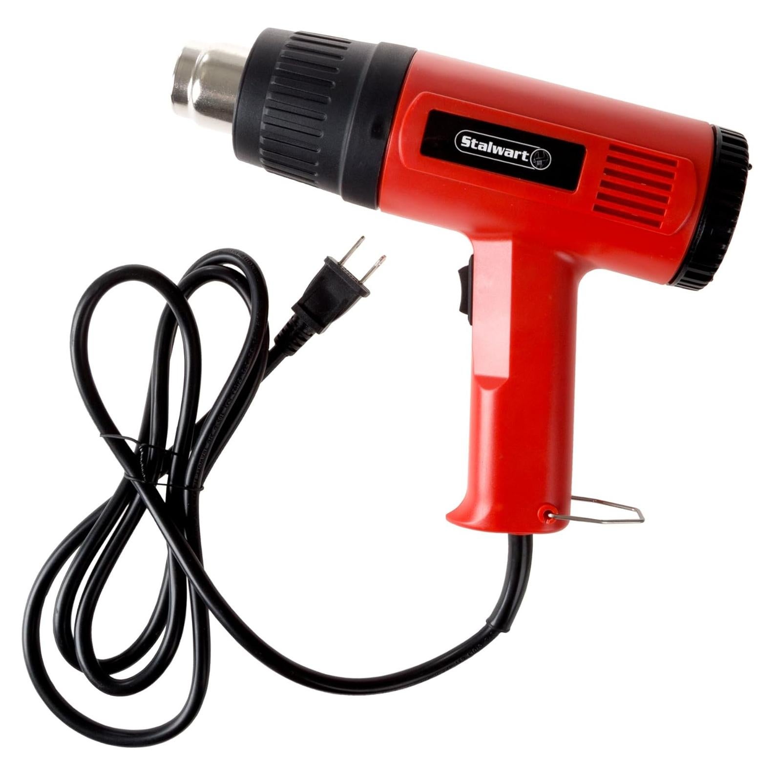 Pistola de Calor Doble Temperatura Stalwart 1500W 120V Rojo