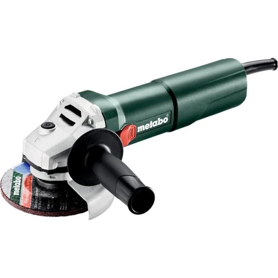 Amoladora Angular Metabo W 1100-125 1100W 12000 RPM Verde