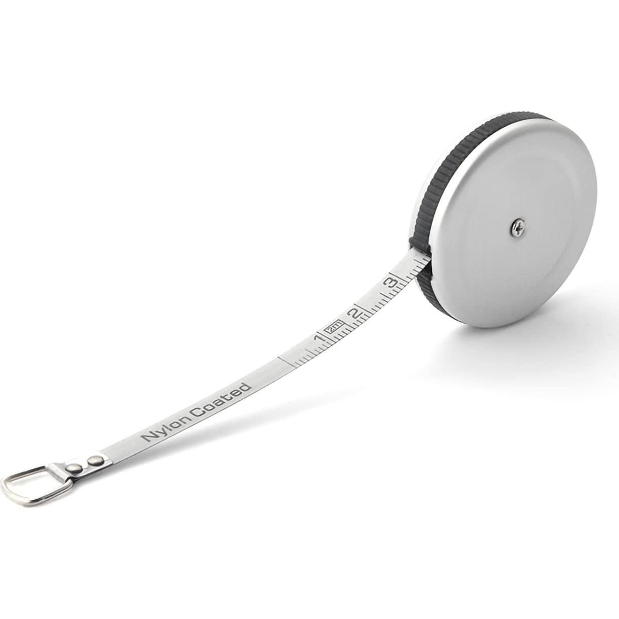 Cinta Métrica Retráctil Mini VAXATO 2 Metros Aluminio