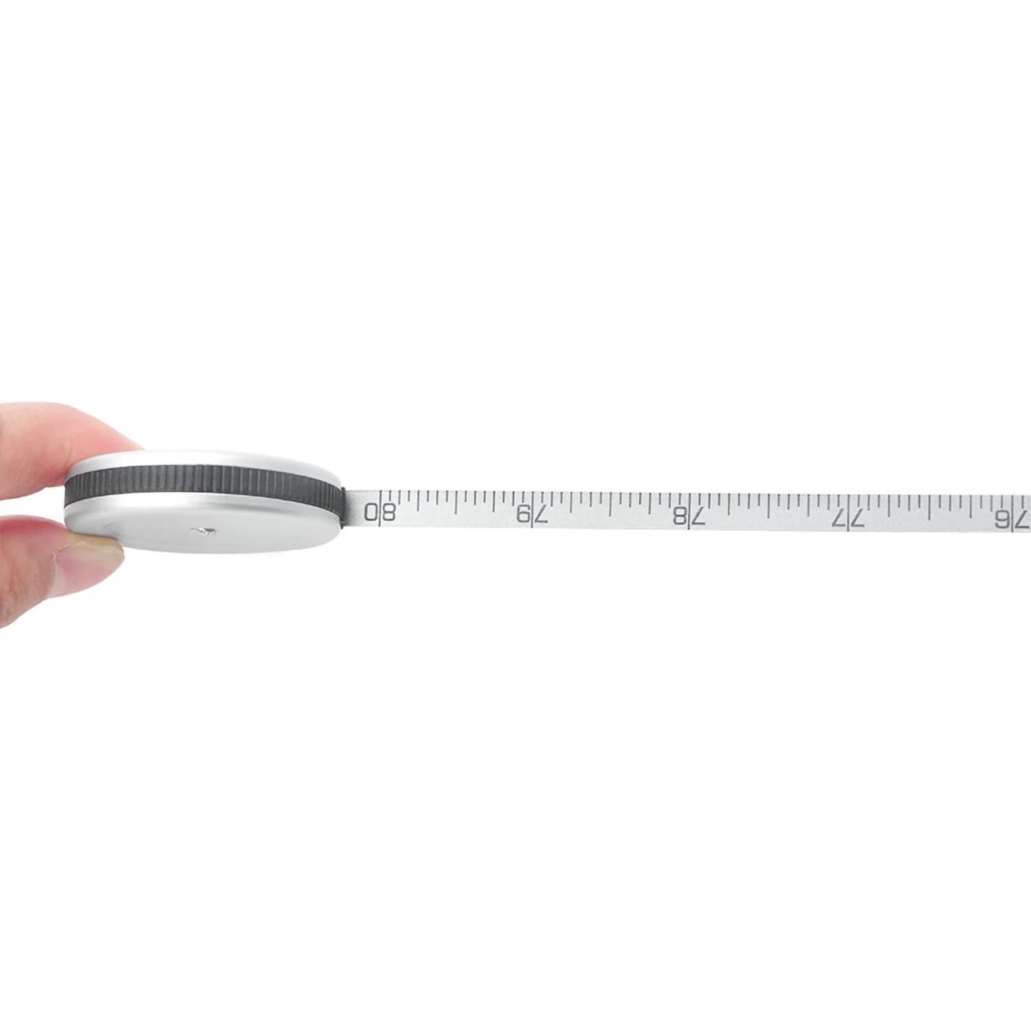 Cinta Métrica Retráctil Mini VAXATO 2 Metros Aluminio