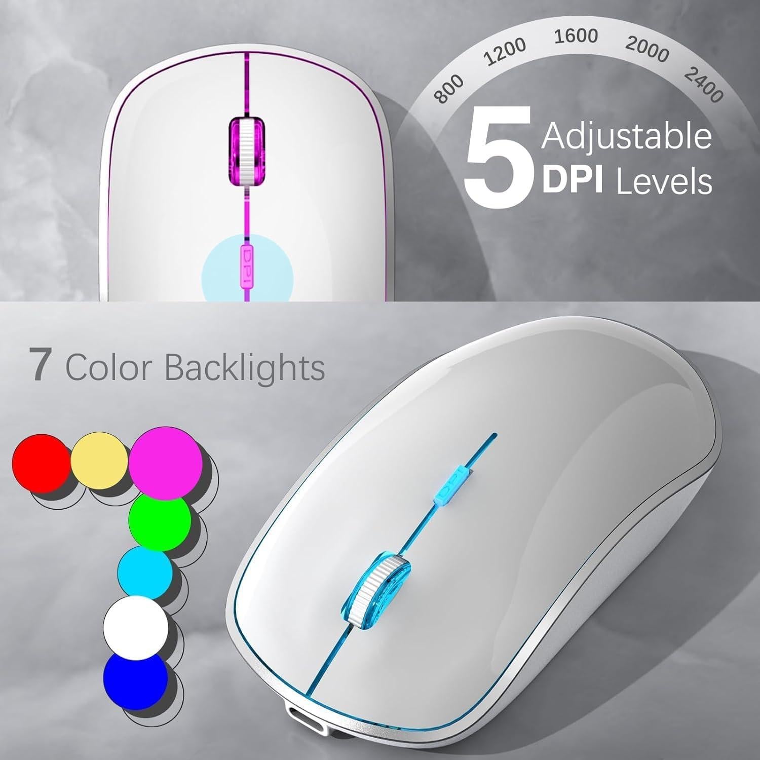 Combo Teclado y Ratón Inalámbrico J JOYACCESS Retroiluminado