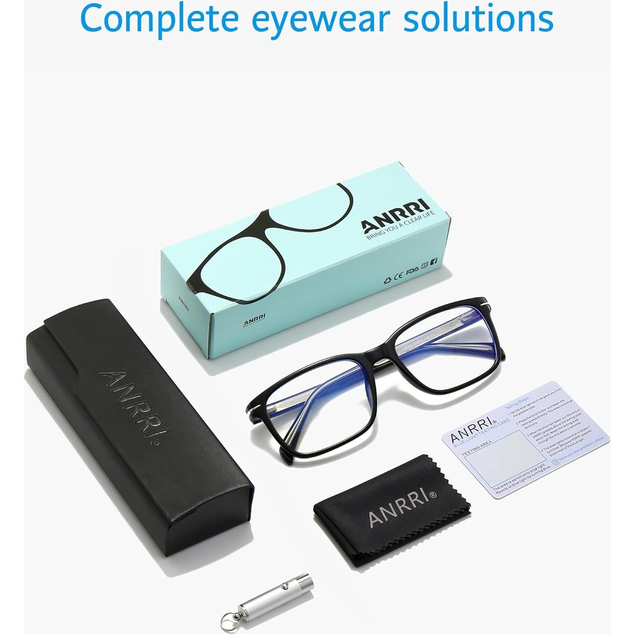 Gafas de Protección Luz Azul ANRRI Unisex - Modelo AR003