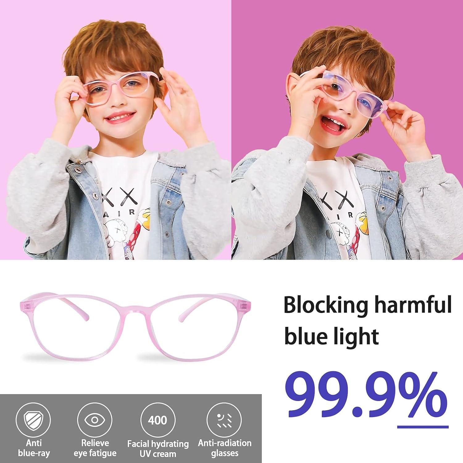 Gafas bloqueadoras luz azul AetrvoHope para niños 5-13 años