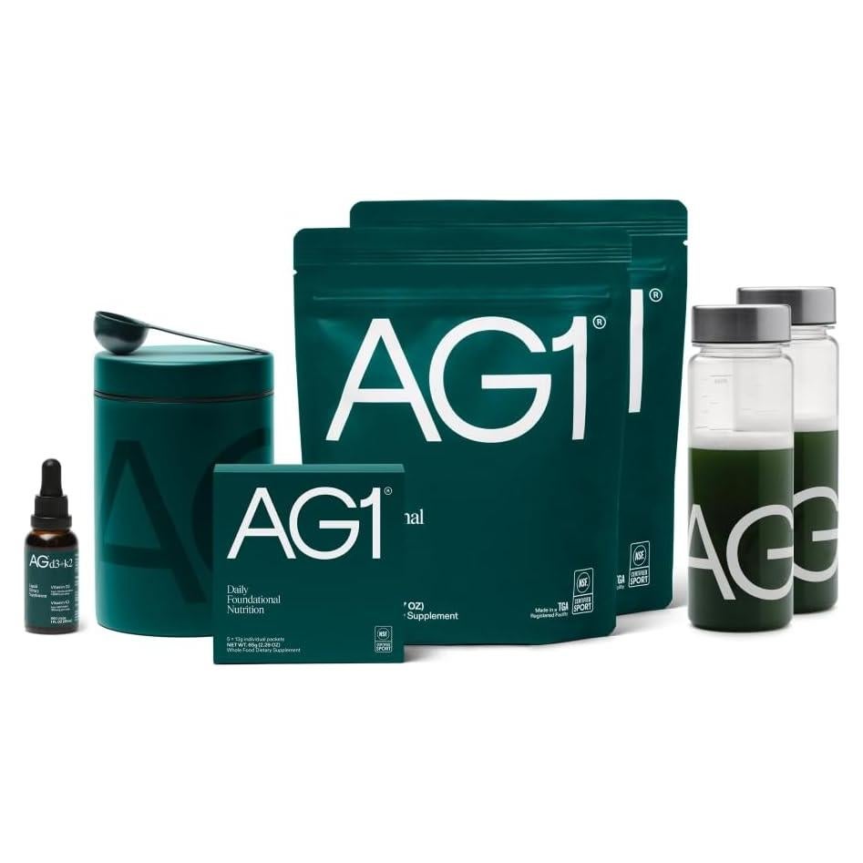 Suplemento en polvo AG1 Athletic Greens | Kit familiar 340g