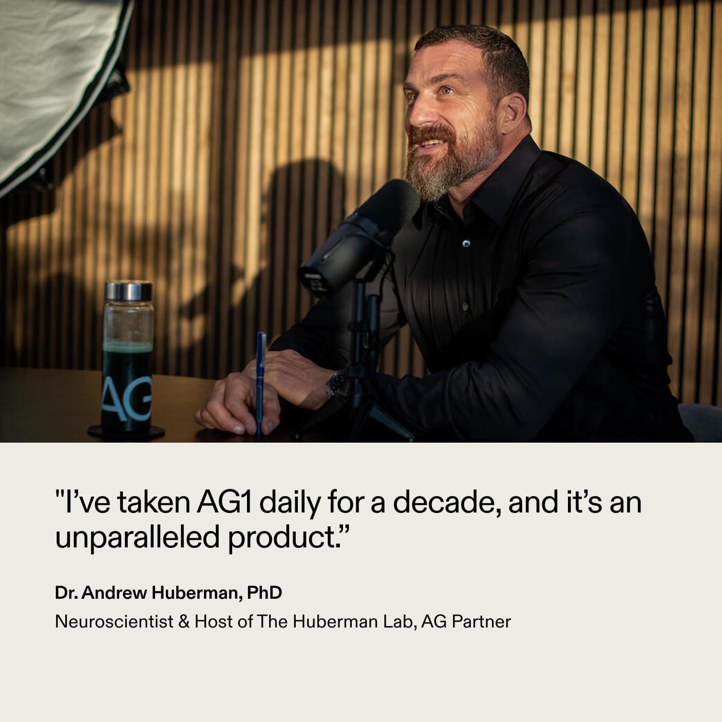 Suplemento en polvo AG1 Athletic Greens | Kit familiar 340g