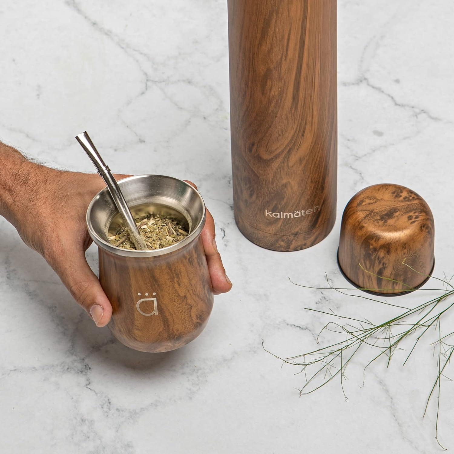 Yerba Mate Orgánica KALMATEH 0.45kg Sin Humo - Té Natural