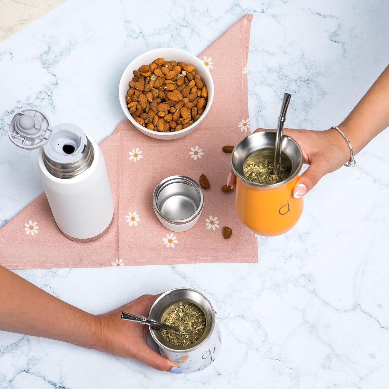 Yerba Mate Orgánica KALMATEH 0.45kg Sin Humo - Té Natural