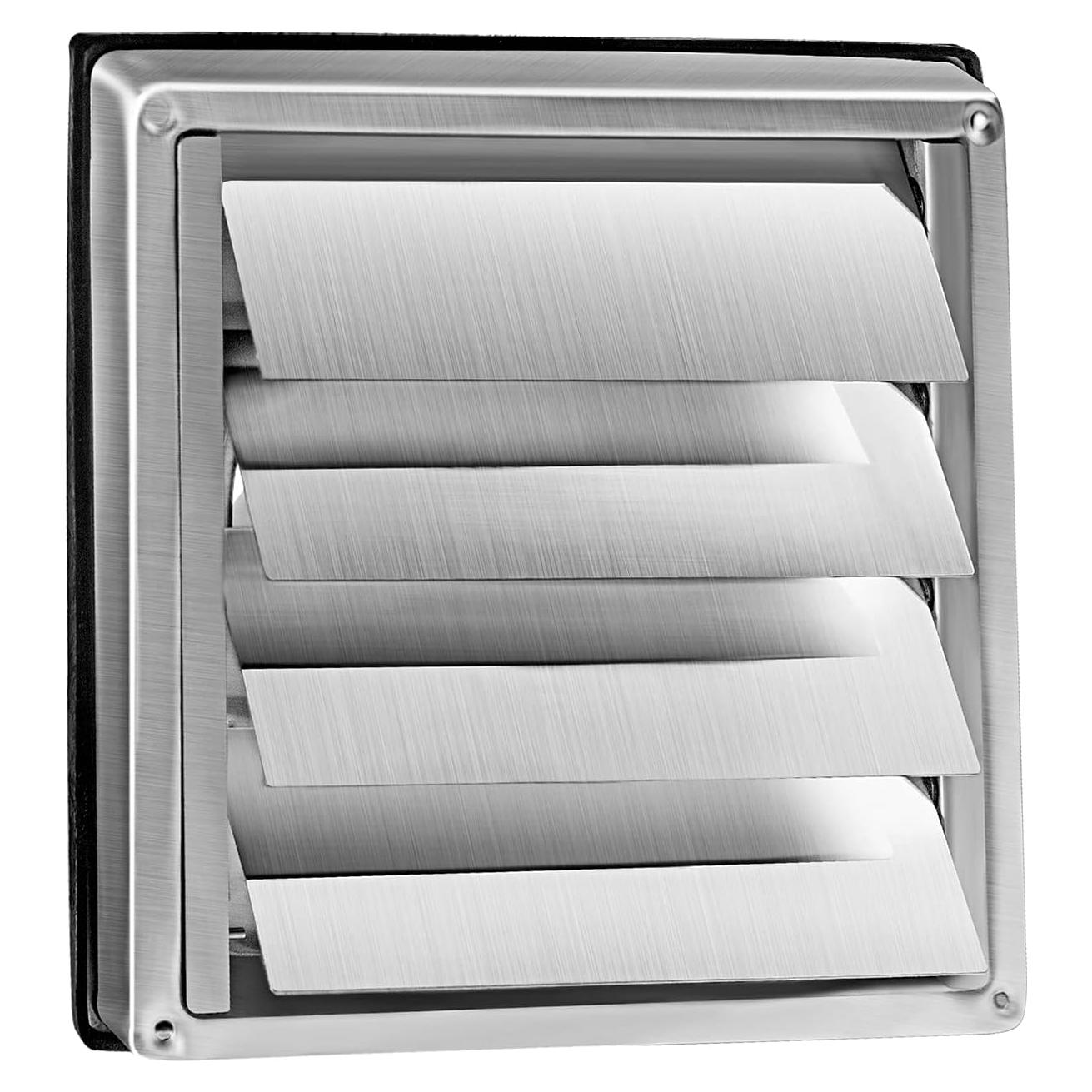 Cubierta de Ventilación de Secadora FRESH SPEED 4" Acero Inoxidable