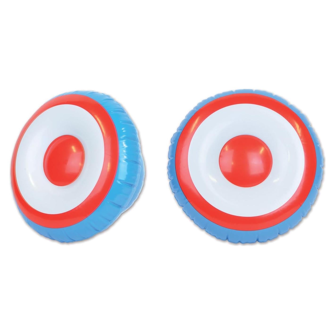 Escudos Inflables Beistle 2 Piezas 30.48 cm Héroes Halloween