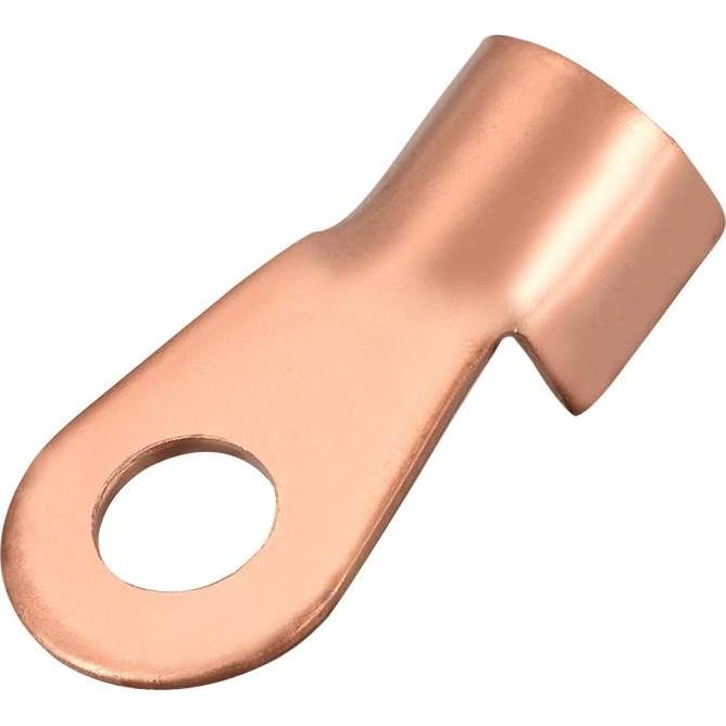 Terminales de Crimpado de Cobre uxcell OT-100A 100A 10-25 mm2 5pcs