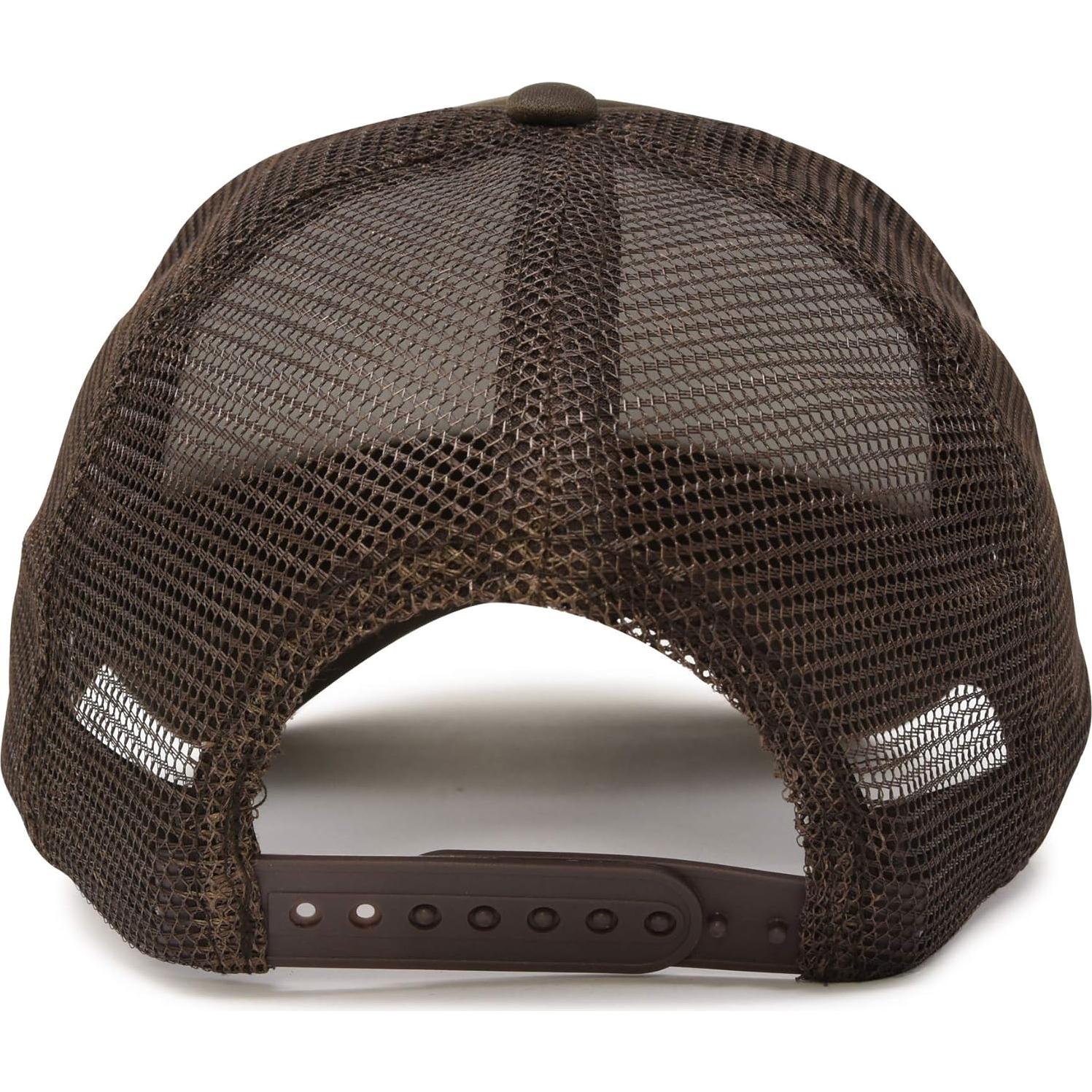 Gorra Trucker DALIX Ajustable Malla Colores Sólidos 51-60 cm