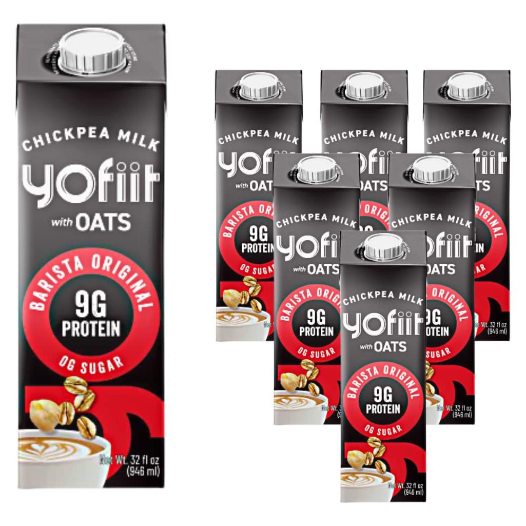 Leche de Avena Barista Yofiit 5.68L - Sin Azúcar, Alto en Proteínas