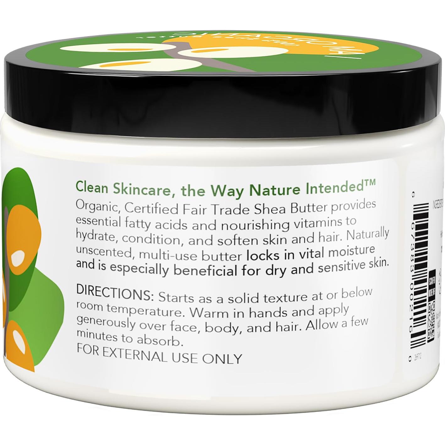 Manteca de Karité Orgánica Nourish 147g + Disco Algodón