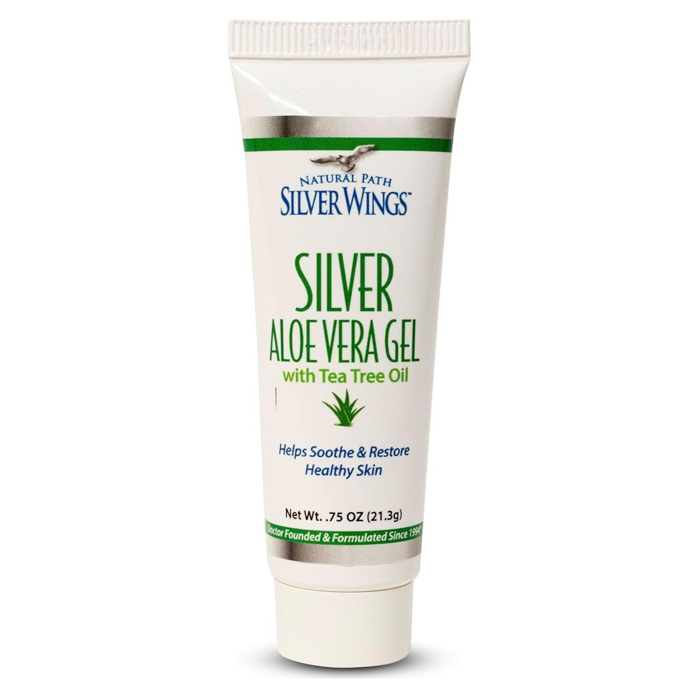 Gel Tópico Natural Path Silver Wings 200ppm Aloe y Árbol de Té - 21.26 g