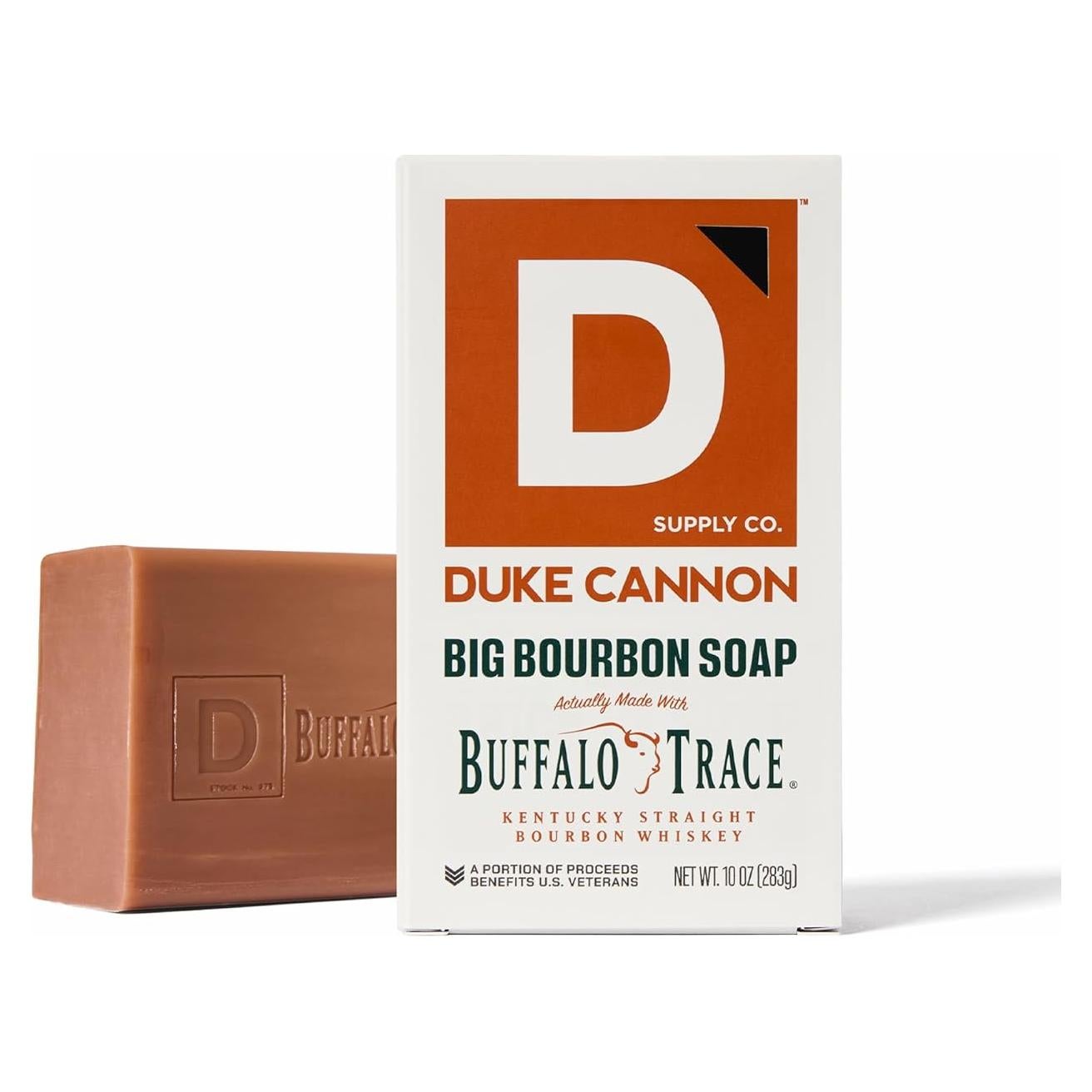 Jabón en Barra Duke Cannon Bourbon 283.5 g - Hidratante Masculino