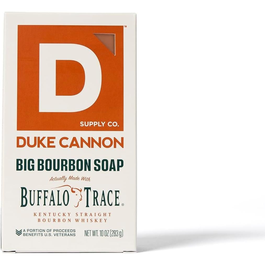 Jabón en Barra Duke Cannon Bourbon 283.5 g - Hidratante Masculino