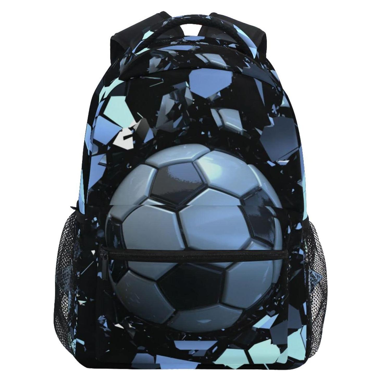 Mochila Escolar 3D Krafig para Niños y Niñas - 29x17.5x40.5cm