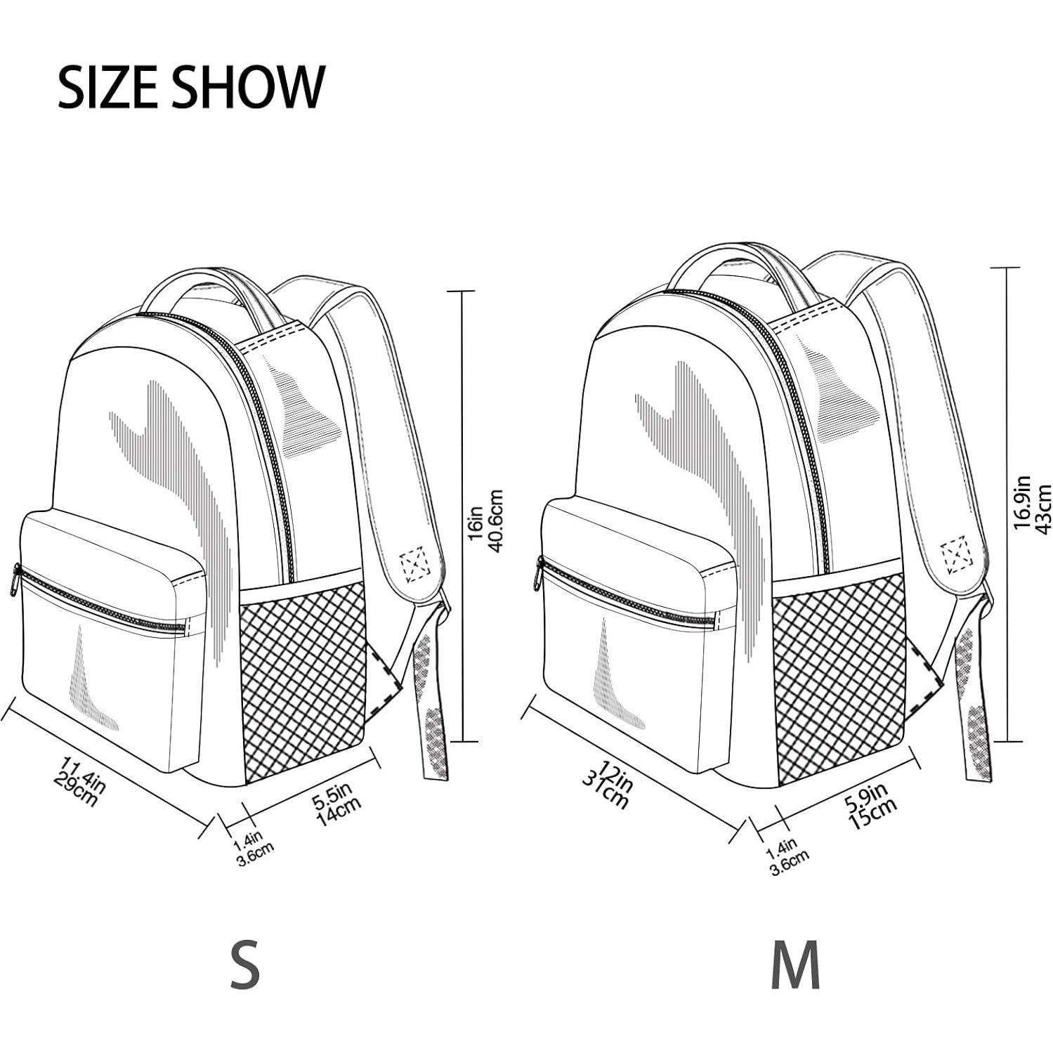 Mochila Escolar 3D Krafig para Niños y Niñas - 29x17.5x40.5cm