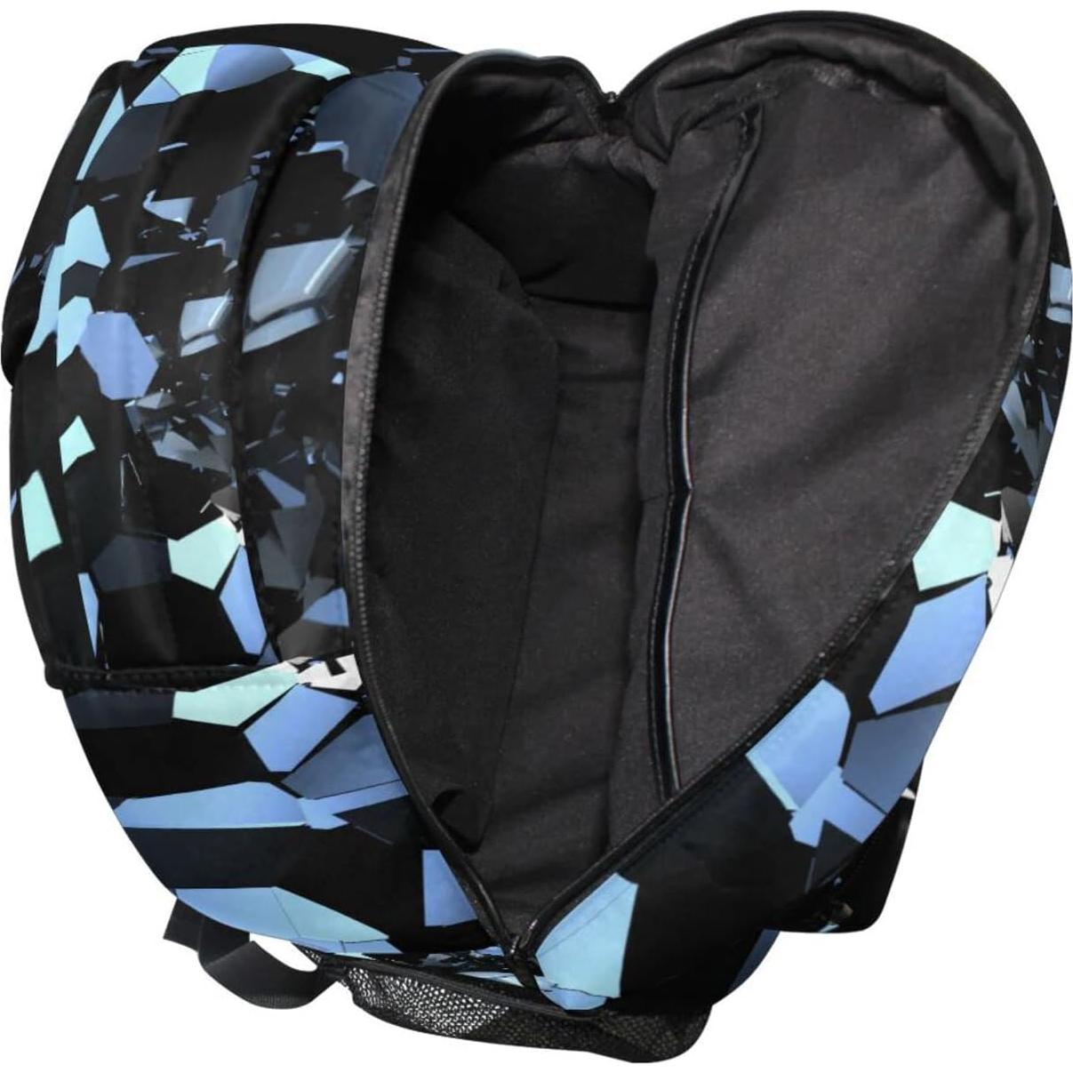 Mochila Escolar 3D Krafig para Niños y Niñas - 29x17.5x40.5cm