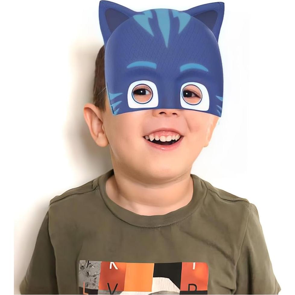 Máscaras de Fiesta Amscan PJ Masks - Paquete de 8 Unidades