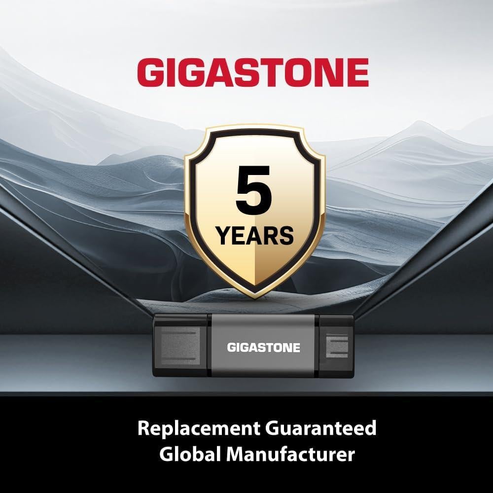 Unidad Flash Dual OTG GIGASTONE Z40 16GB USB 3.2 A+C