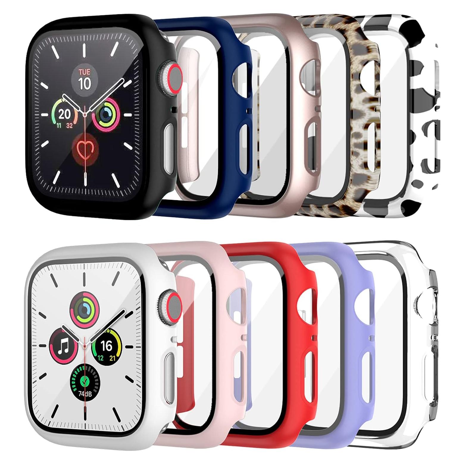 Paquete de 10 fundas para Apple Watch 38mm BHARVEST HD