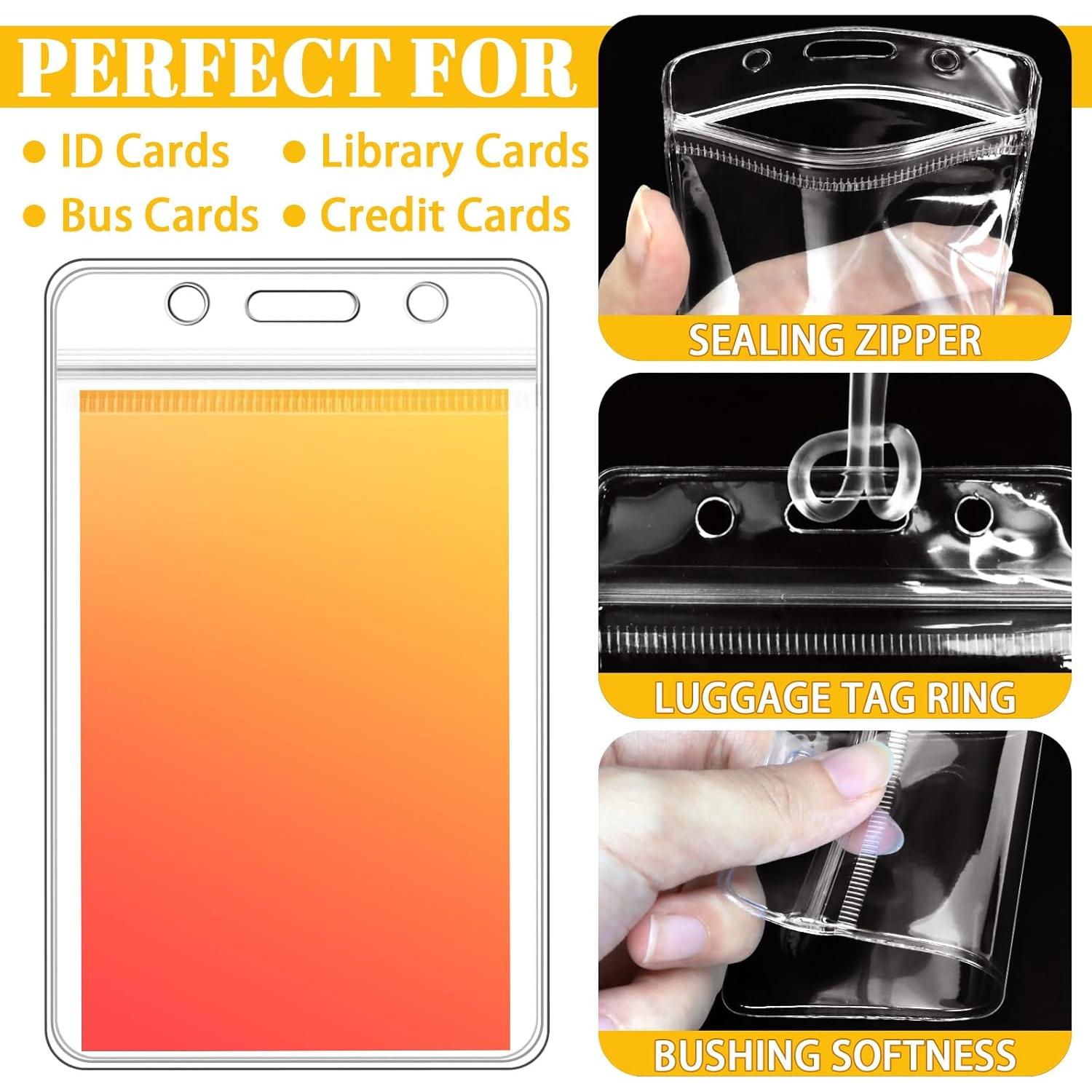 24 Soportes de Etiqueta de Equipaje WYOMER con Correas