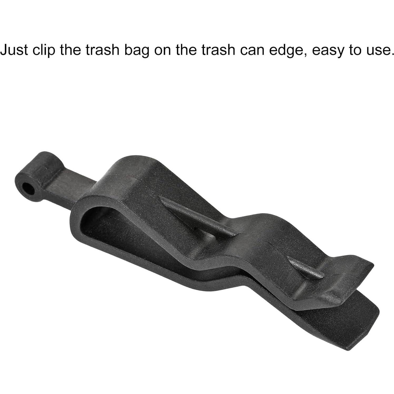 Clip para Basura MECCANIXITY, 18 Piezas, Antideslizante, Negro