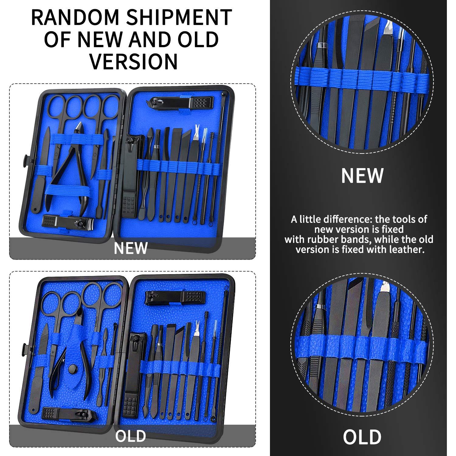 Kit de Manicura Profesional ESARORA 18 Piezas Acero Inoxidable