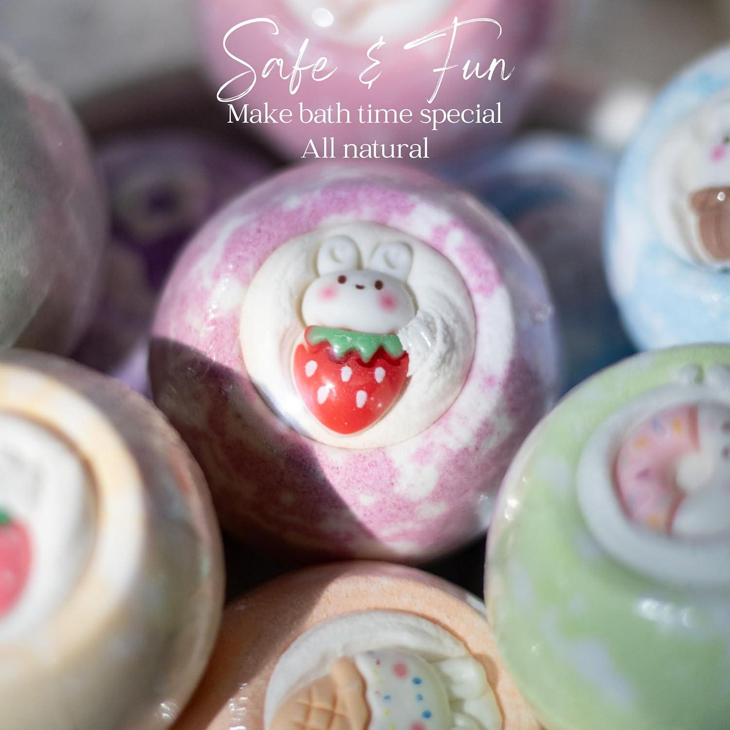 Bombas de Baño Bloom EvolutionUSA 12 Piezas con Juguetes