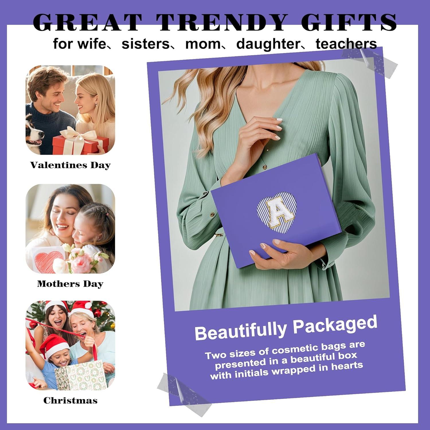 Juego de Bolsas de Maquillaje de Viaje - Azul A - 90g