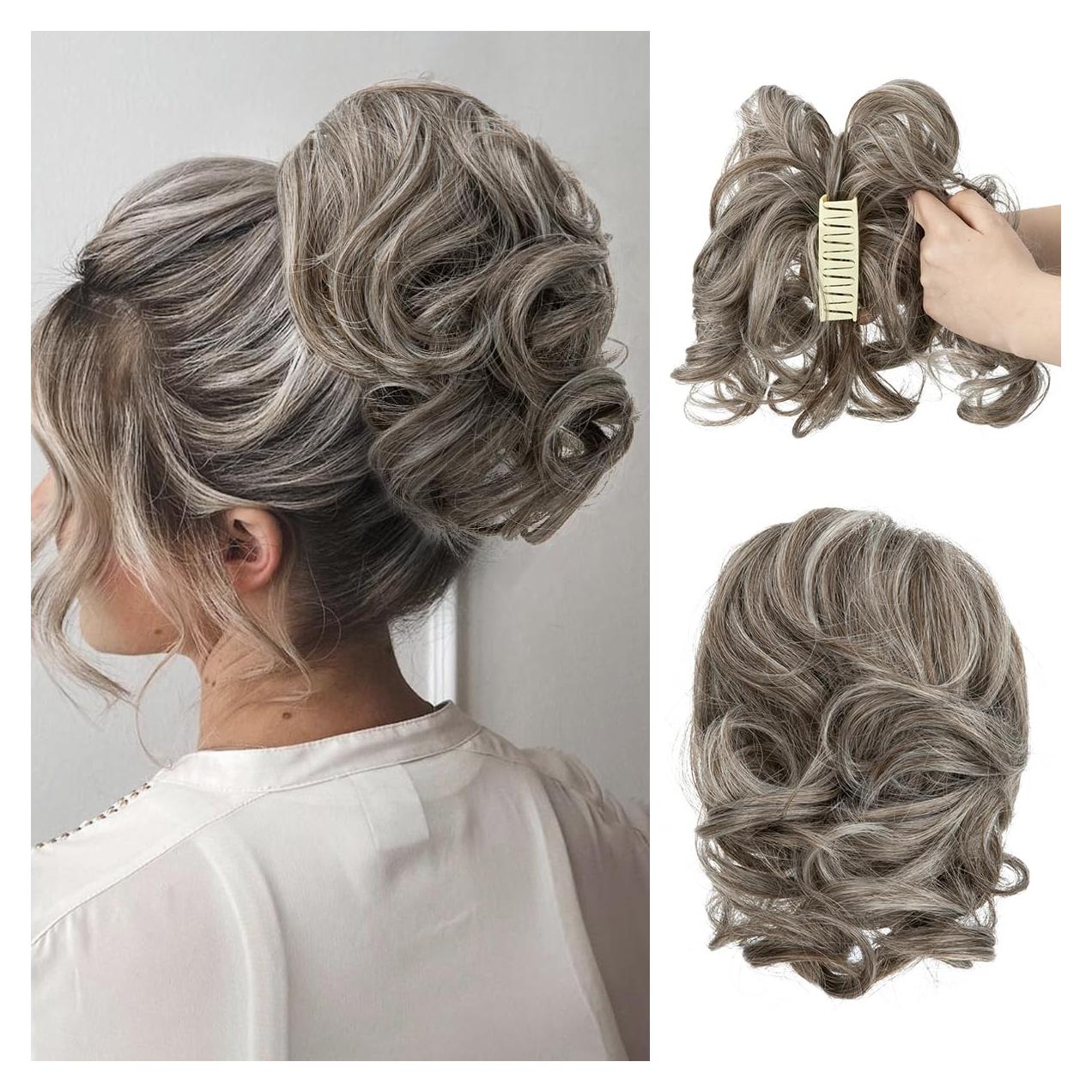 Clip de Garra para Extensiones de Cabello Sintético CJL - 2 Piezas