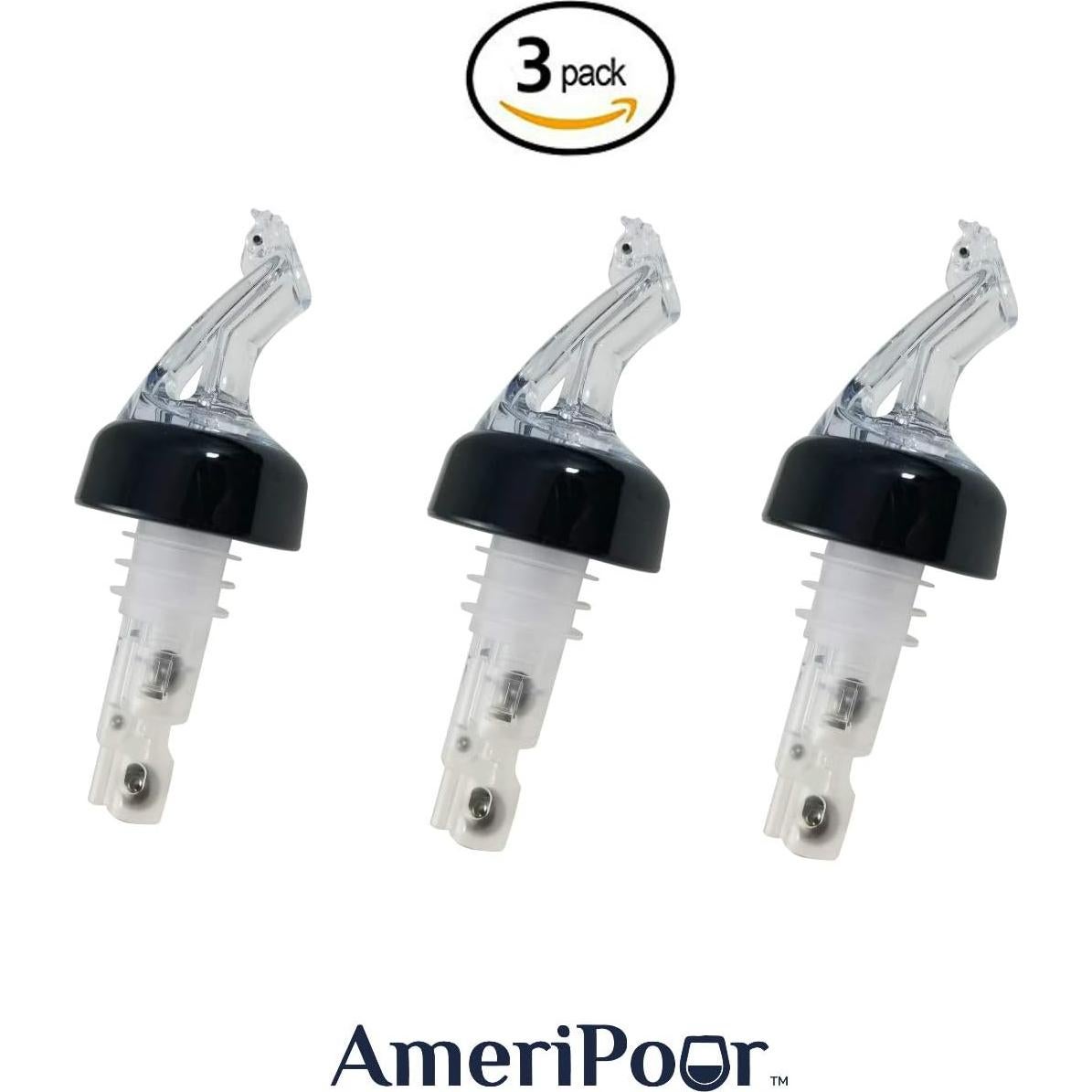 Vertedores Medidos AmeriPour 1oz (30ml) - 3 Paquete