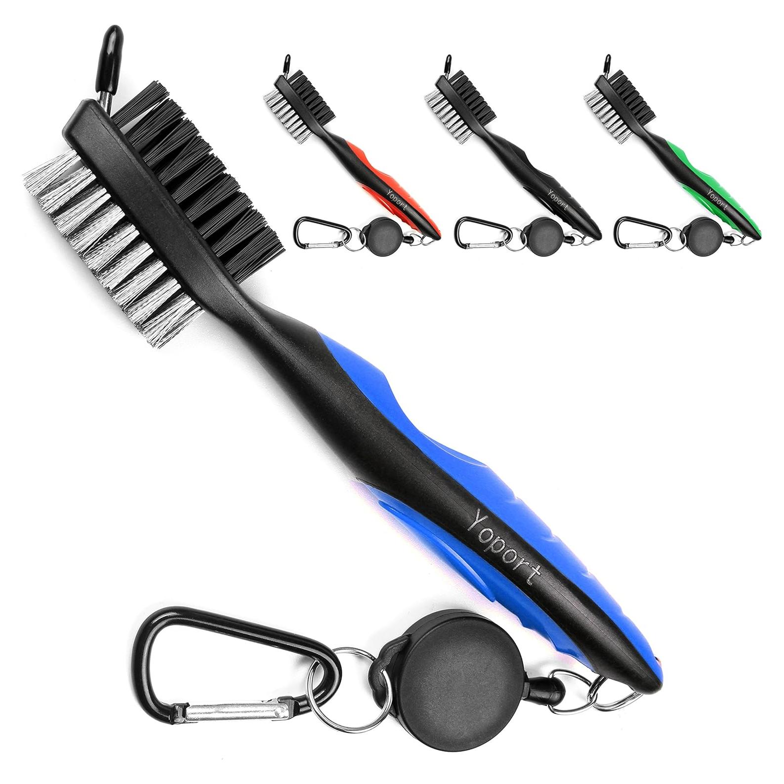 Cepillo de Golf Yoport con Mosquetón Retráctil 0.61m