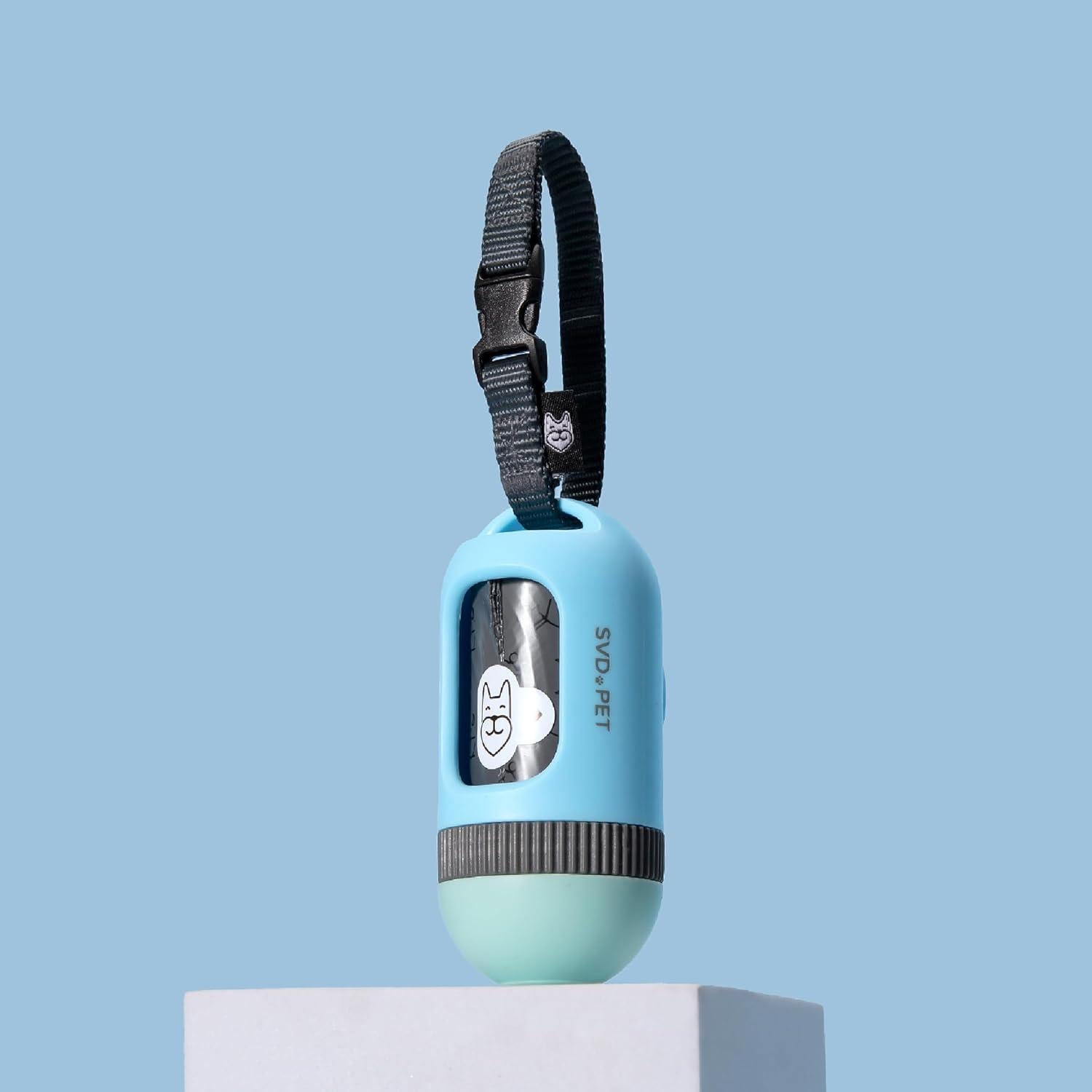 Dispensador de Bolsas de Excremento para Perros SVD.PET Azul