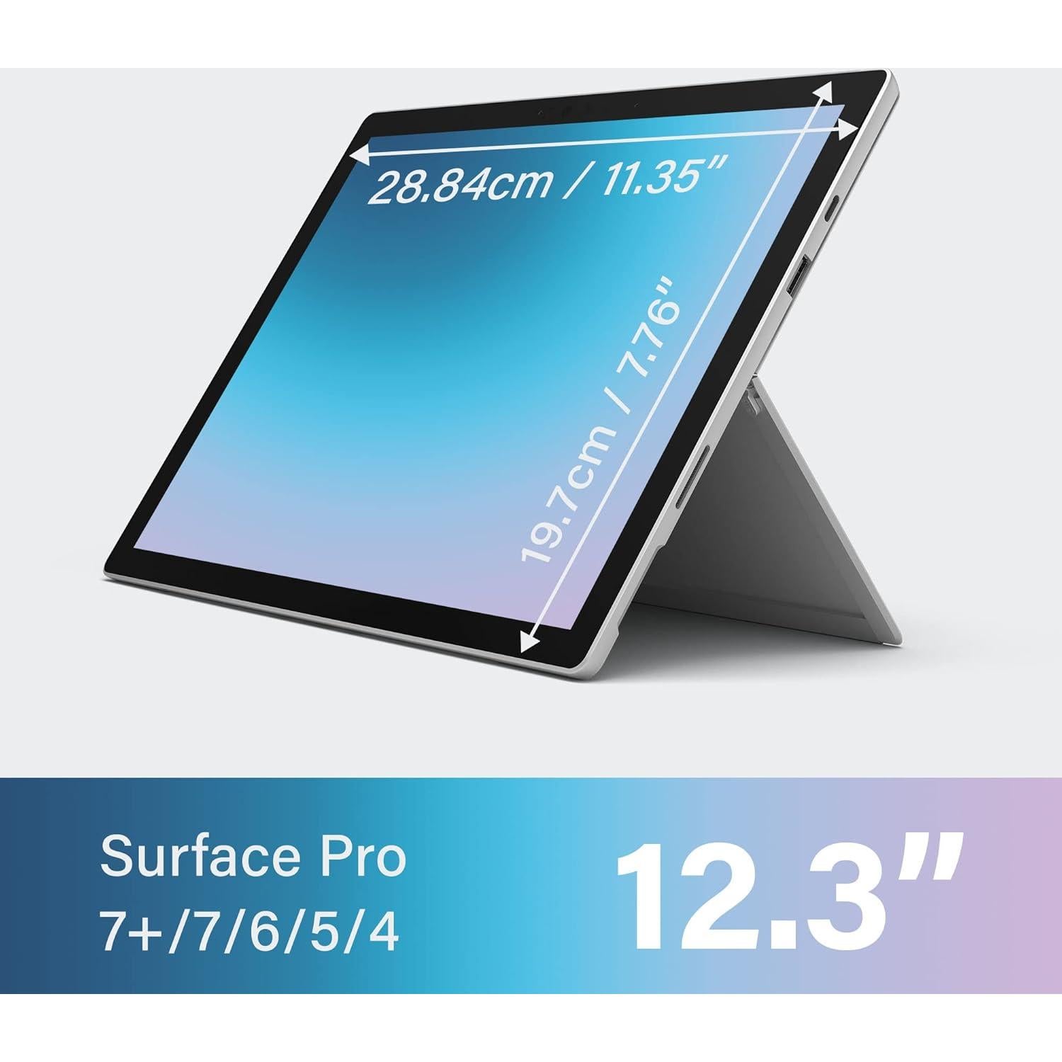 Protector de Pantalla de Privacidad Magnético SenseAGE para Surface Pro 12.3"