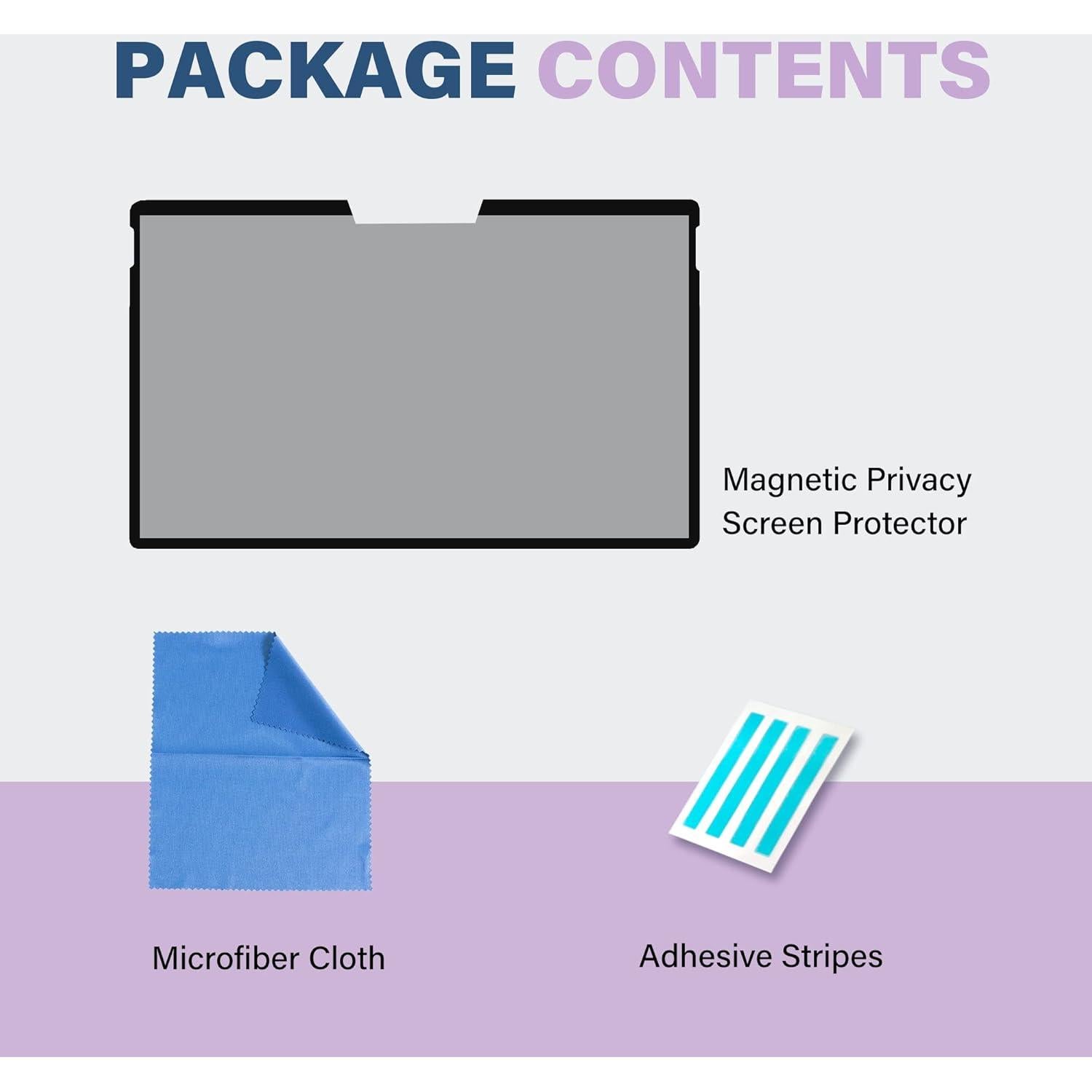 Protector de Pantalla de Privacidad Magnético SenseAGE para Surface Pro 12.3"