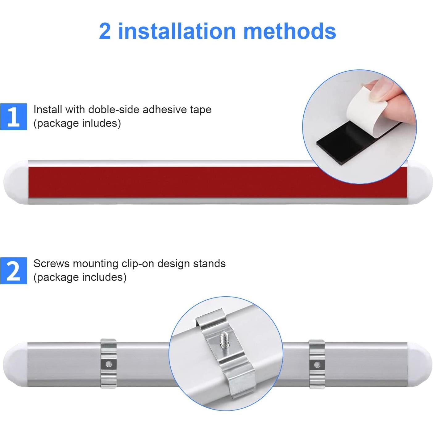 Barra de Luz LED Interior 12V RVZONE TUBEM01 1800LM 8W 4Pack