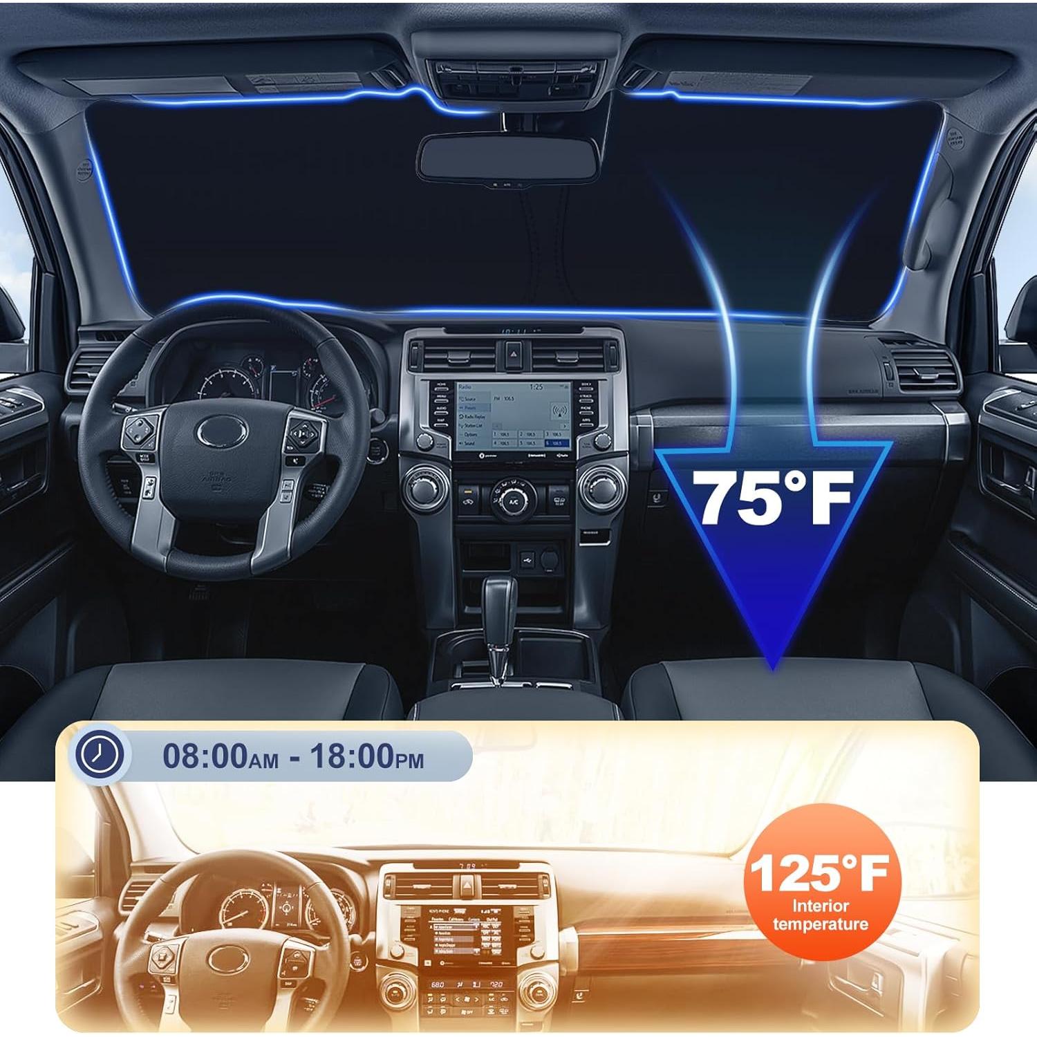 Protector Solar Parabrisas JKCOVER Toyota 4Runner 2010-2024