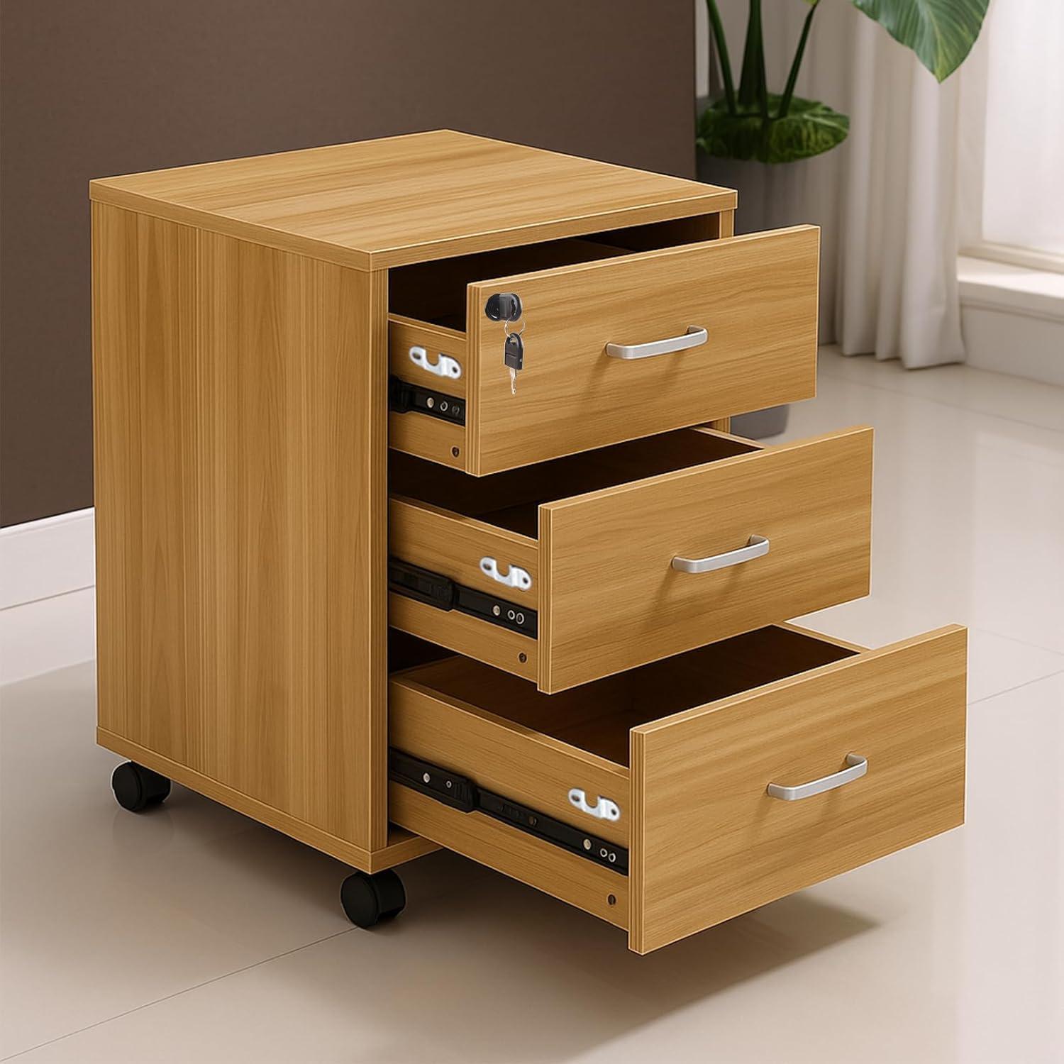 Cerradura de Cajón TBWHL con Llaves - 4 Pcs, 16mm, Negro