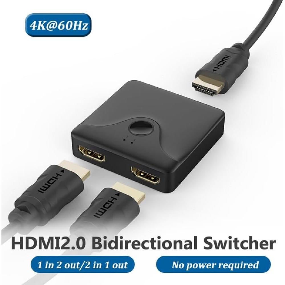 Conmutador HDMI Bidireccional 4K 60Hz Arvitek AT-HD121