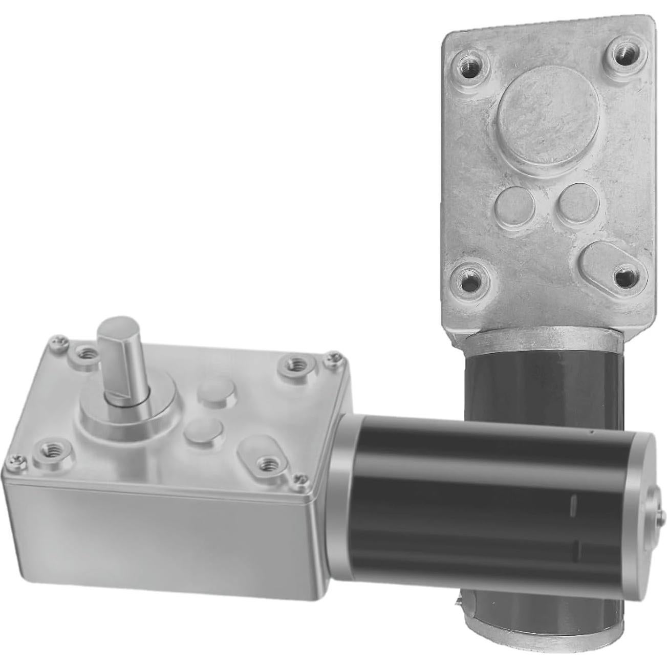 Motor de Engranaje de Caracol CHANCS 12V 1RPM Auto-Bloqueo