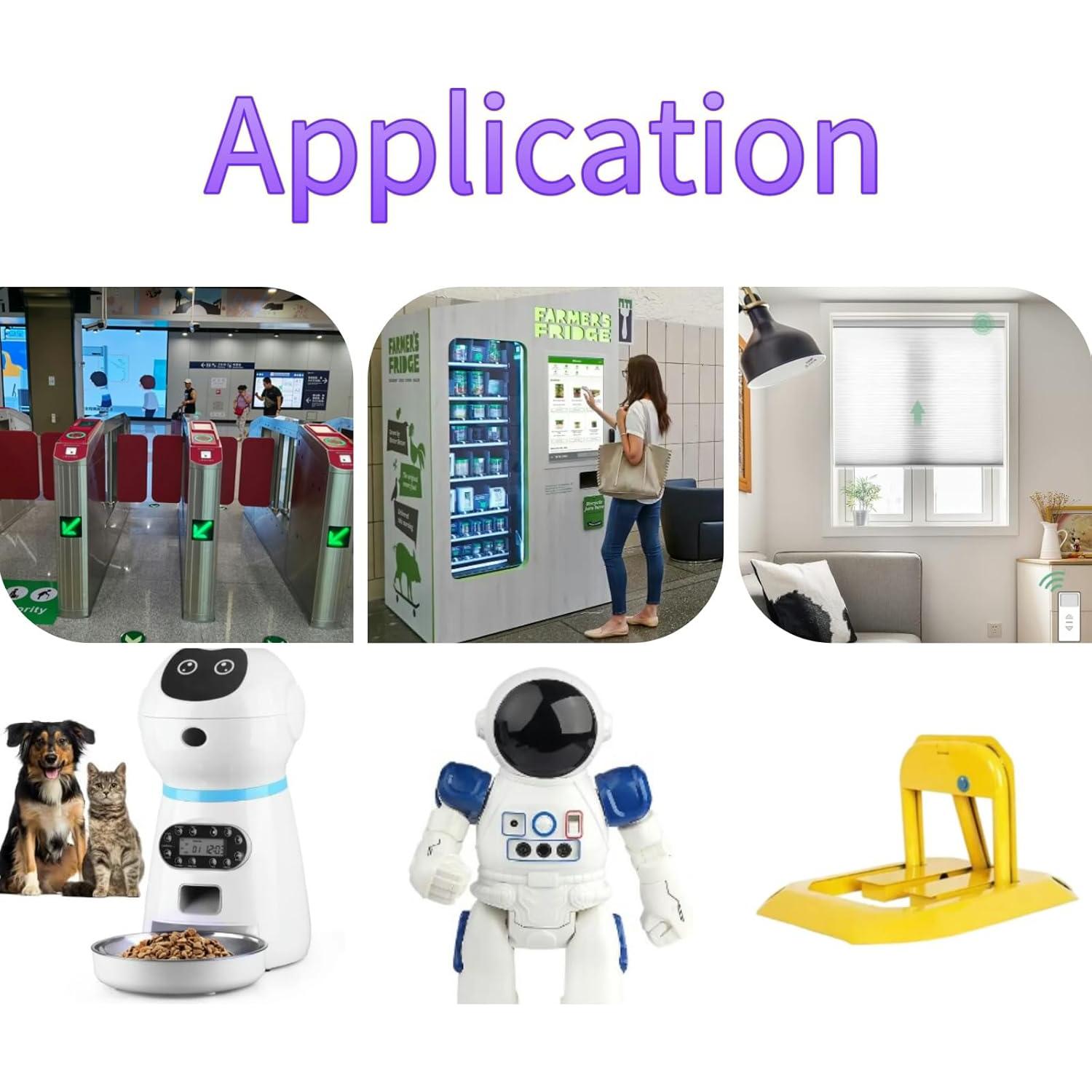 Motor de Engranaje de Caracol CHANCS 12V 1RPM Auto-Bloqueo