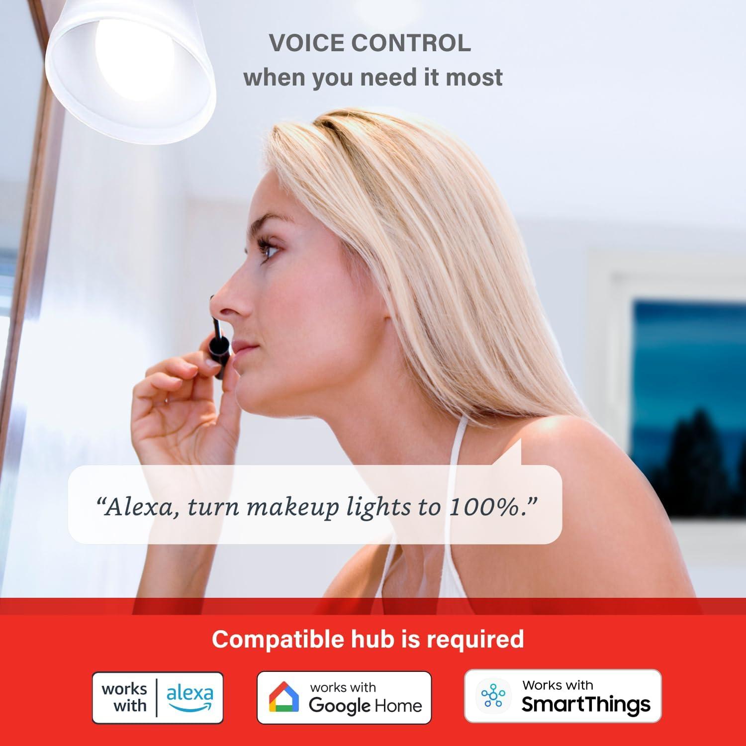 Bombillas LED Inteligentes Sengled A19 Luz Diurna 9W Paquete de 4