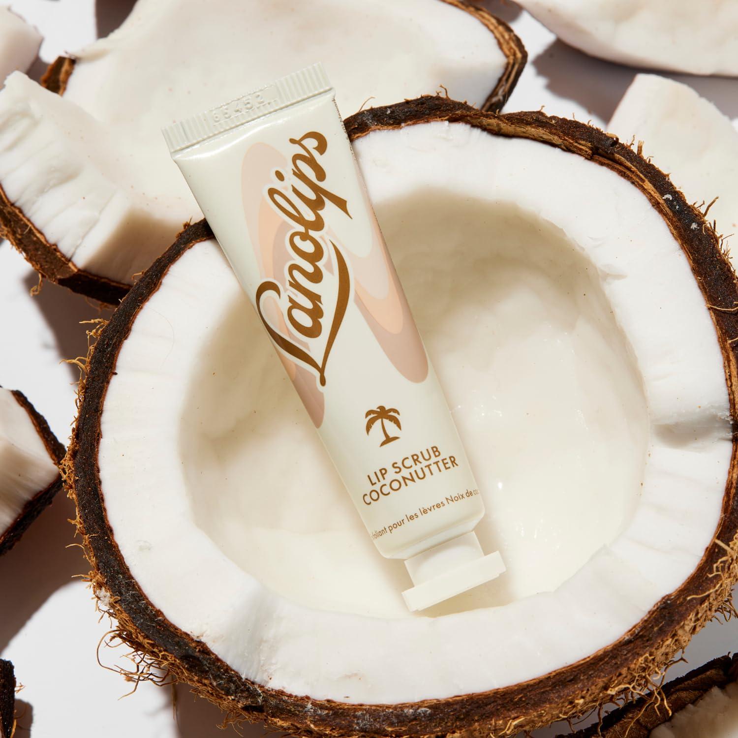 Exfoliante Labial Natural Lanolips Coconutter 9g - Suave y Hidratante