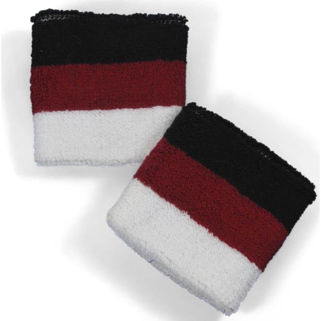 Brazaletes Sweat COUVER para Muñeca 6.35 cm - 2 Piezas