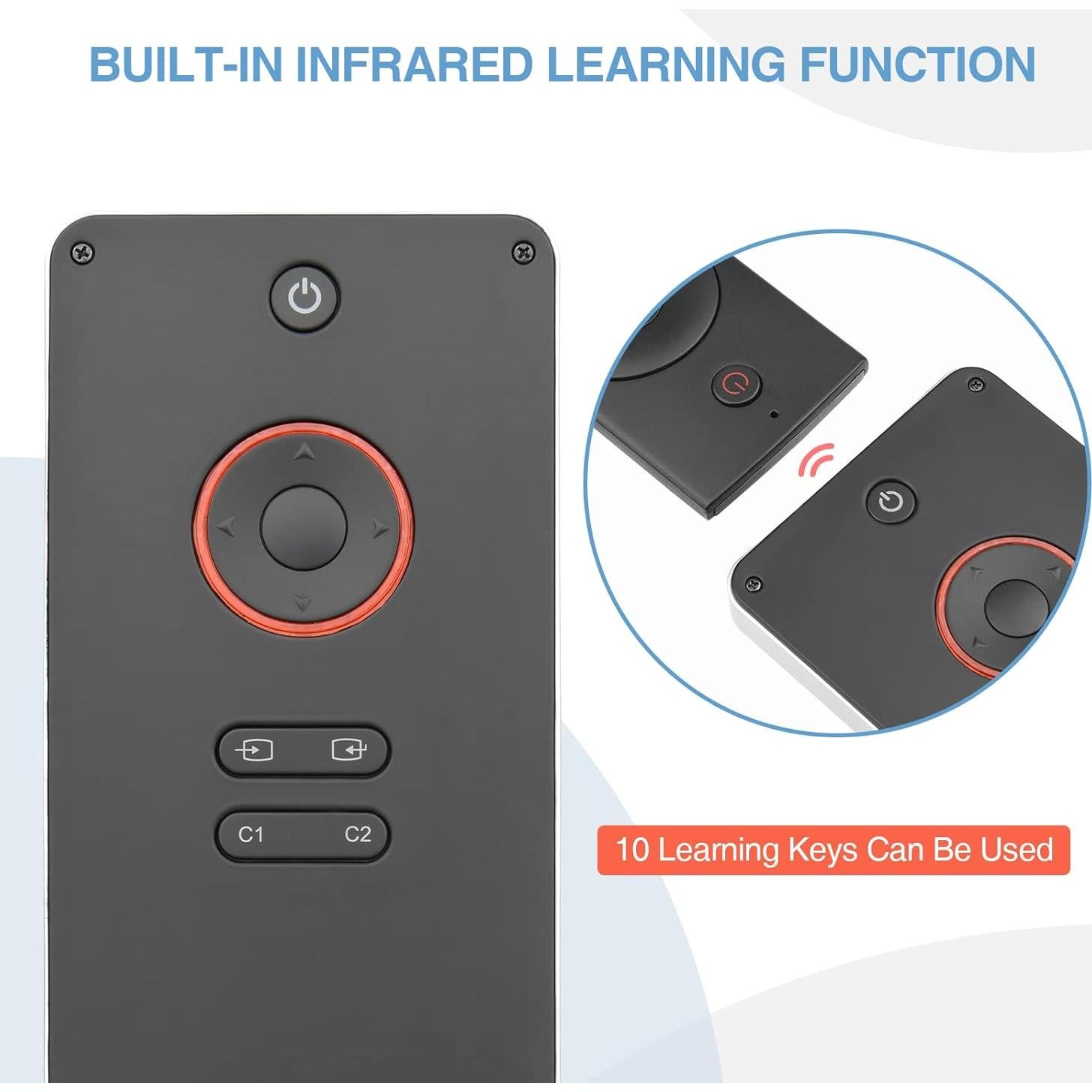 Teclado Mini Inalámbrico Rii K06 Retroiluminado con Touchpad