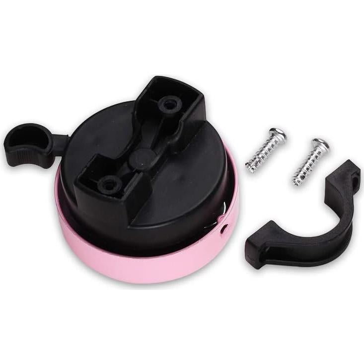 Timbre de Bicicleta para Niñas MINI-FACTORY Rosa Mariposa